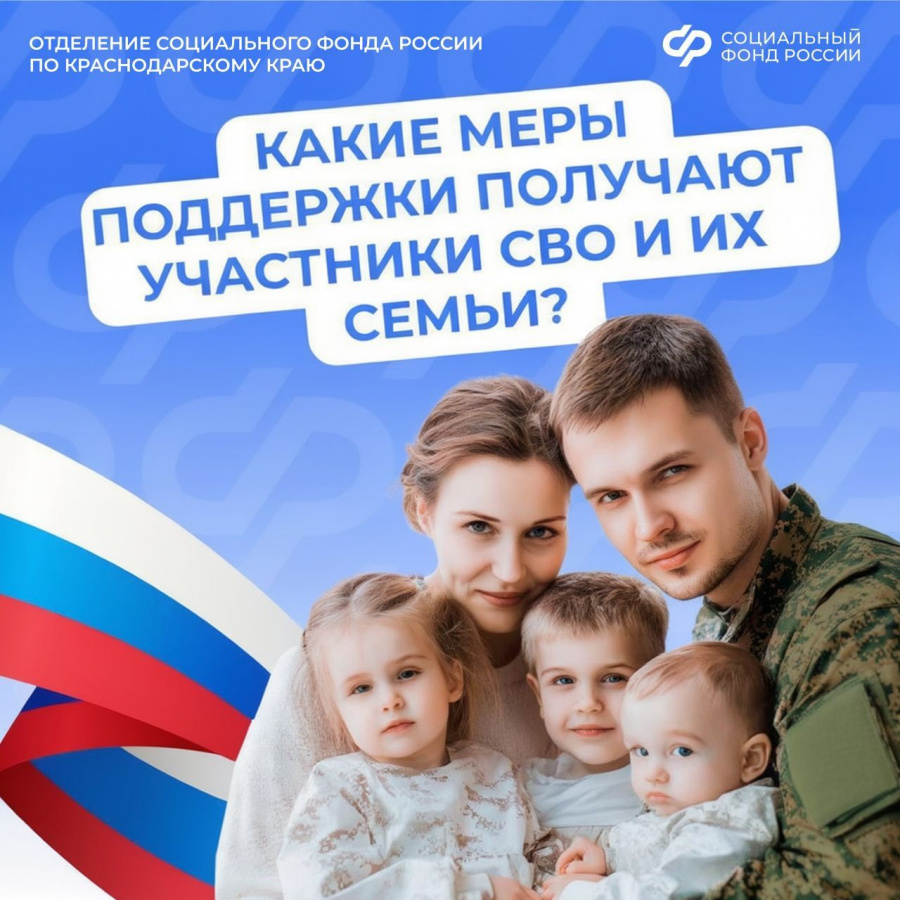 Меры поддержки участников СВО и членов семьи Меры поддержки участников СВО и членов семьи