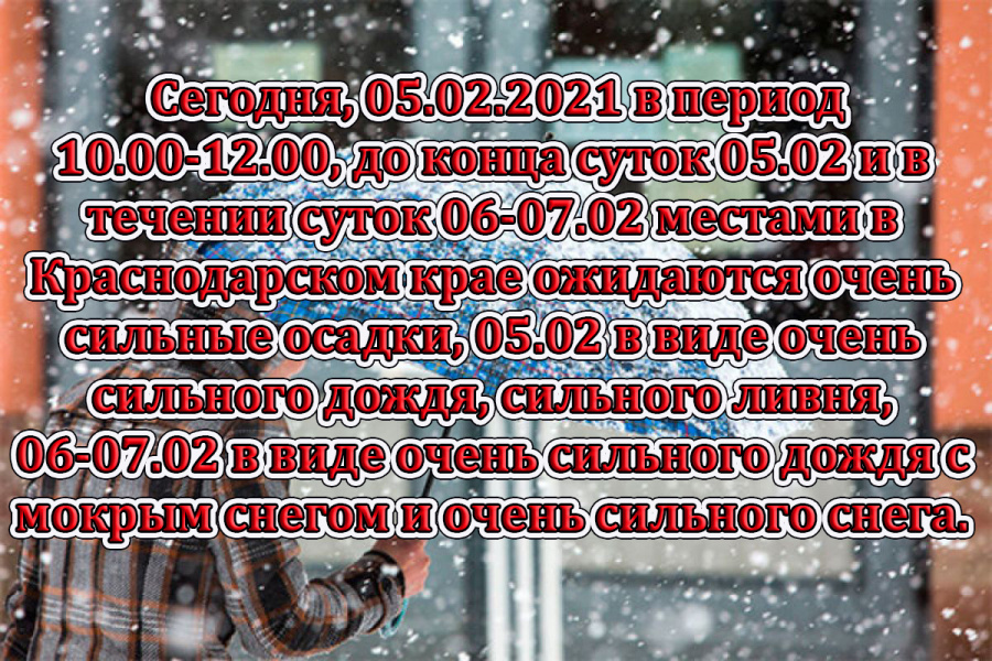 Штормовое предупреждение