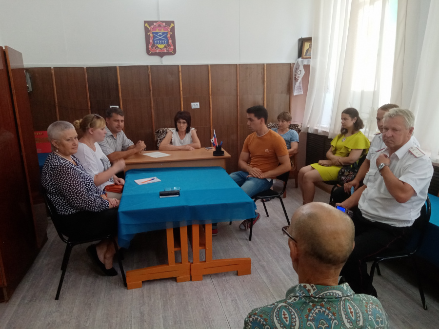 Заседание территориальной комиссии 13.07.2022 г.