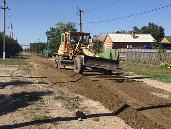 В Копанского сельском поселении продолжается ремонт поселковых дорог